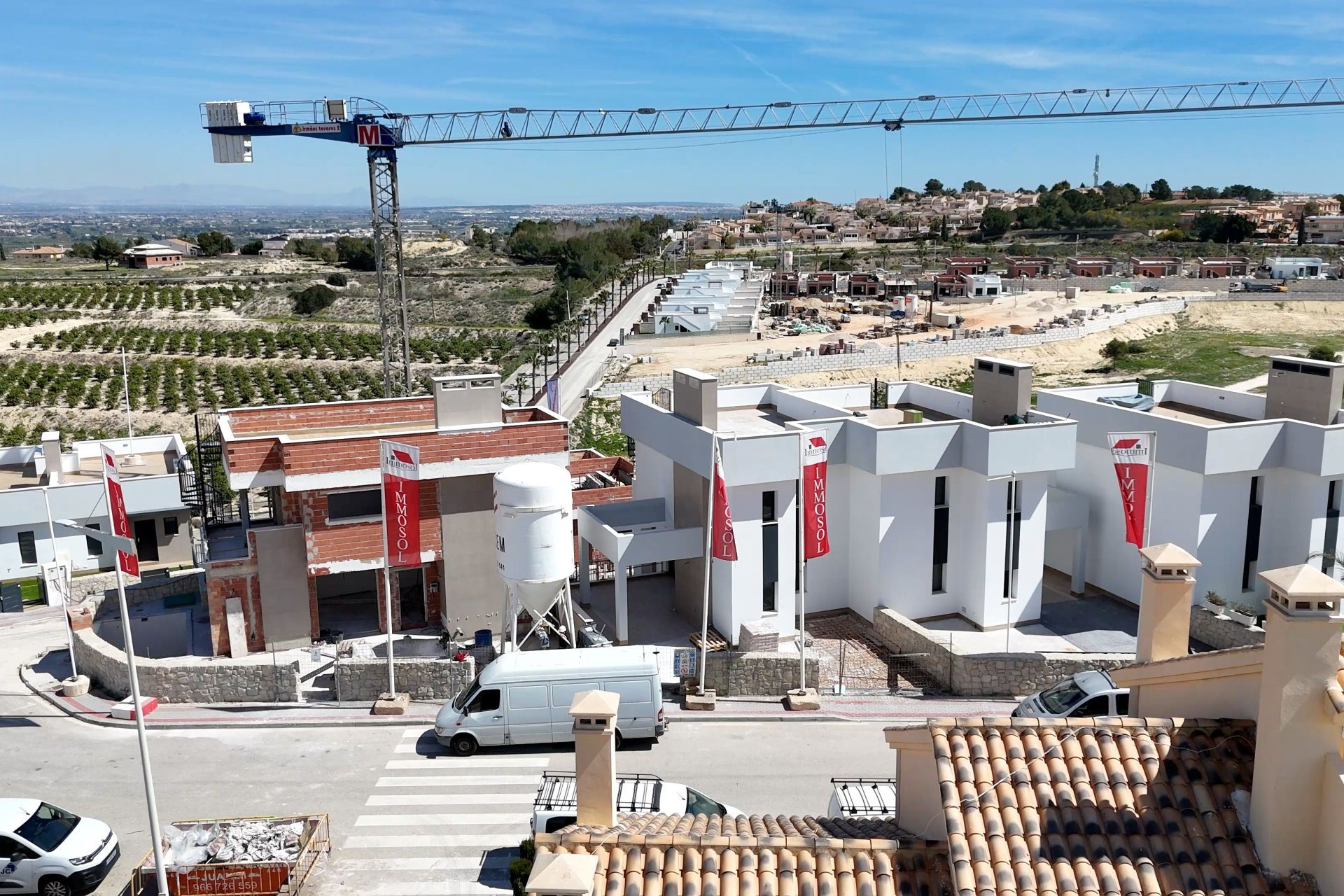 Neue Gebäude - Doppelhaushälfte -
Algorfa