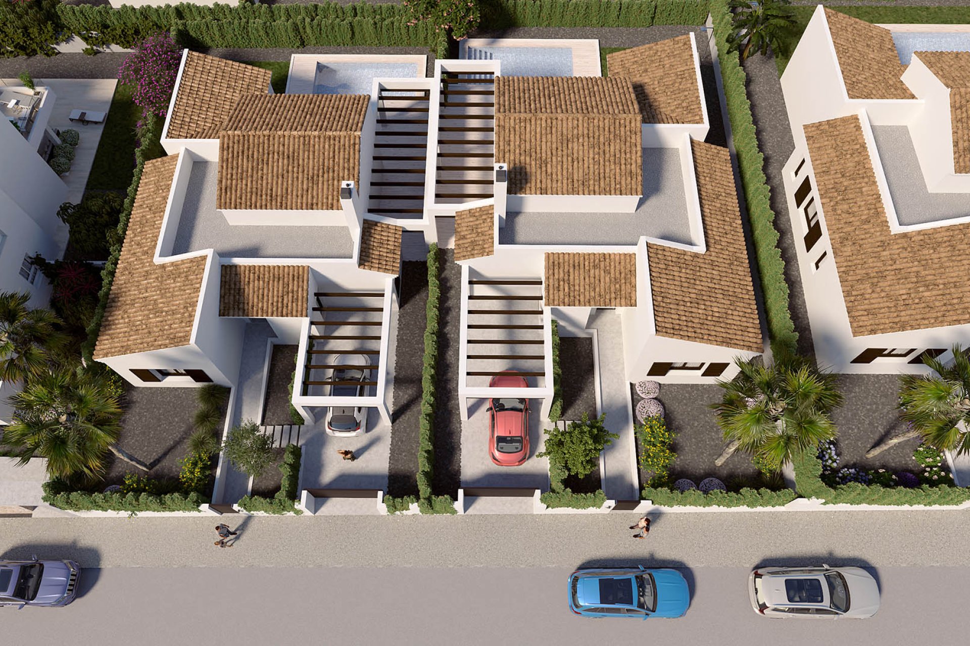 Neue Gebäude - Doppelhaushälfte -
Algorfa
