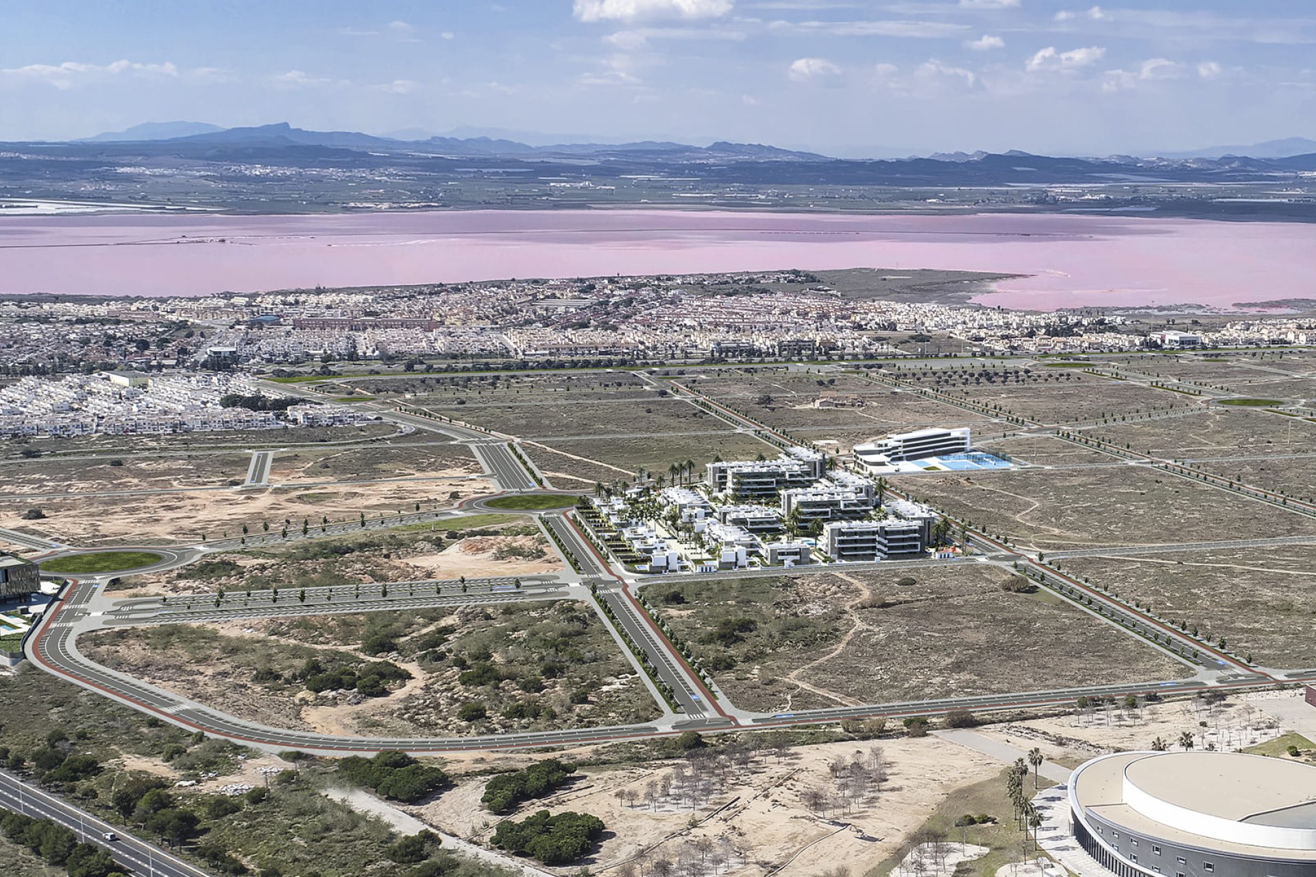 Neue Gebäude - Doppelhaushälfte -
Torrevieja