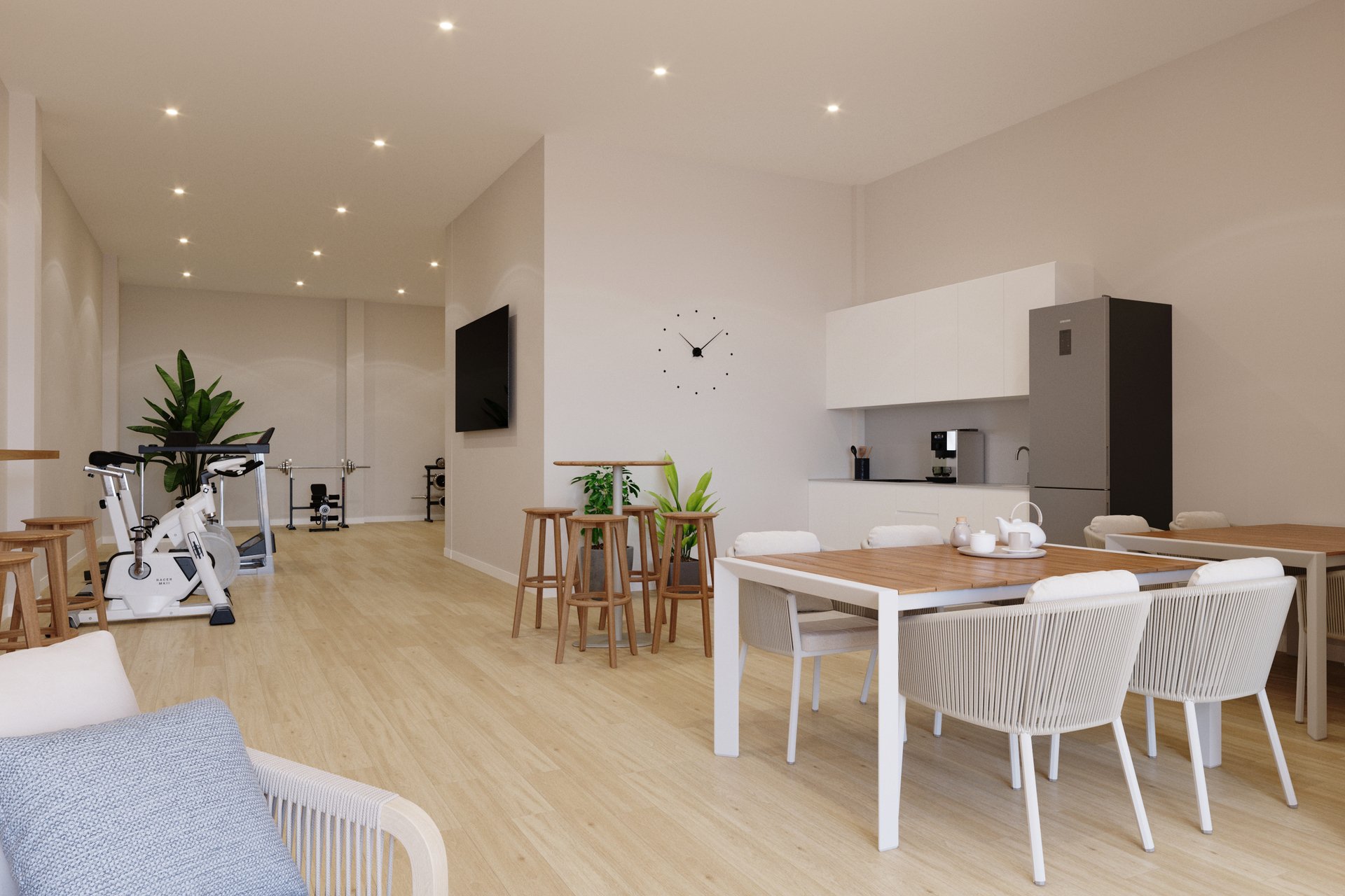 Neue Gebäude - Erdgeschosswohnung -
Algorfa