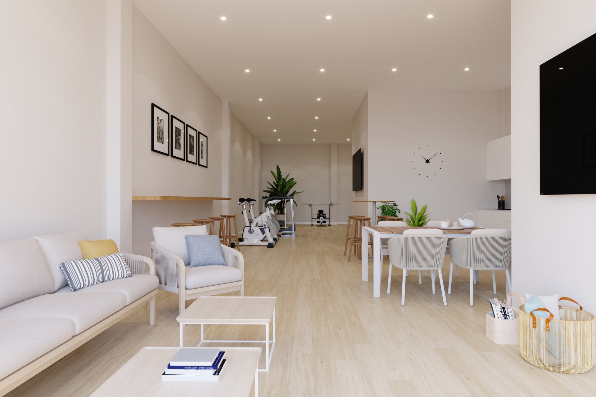 Neue Gebäude - Erdgeschosswohnung -
Algorfa