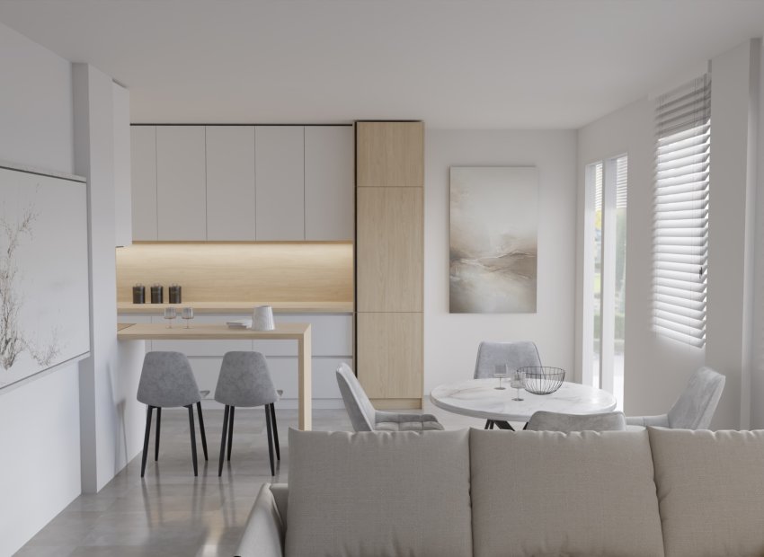 Neue Gebäude - Erdgeschosswohnung -
Alicante - Alicante (Alacant)