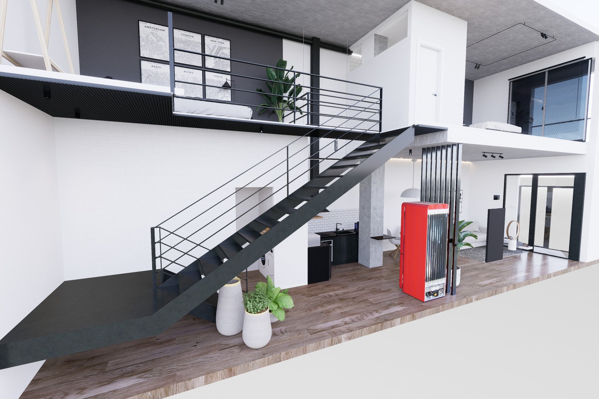 Neue Gebäude - Erdgeschosswohnung -
Alicante - Alicante (Alacant)