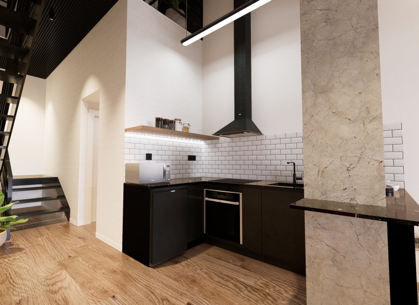Neue Gebäude - Erdgeschosswohnung -
Alicante - Alicante (Alacant)