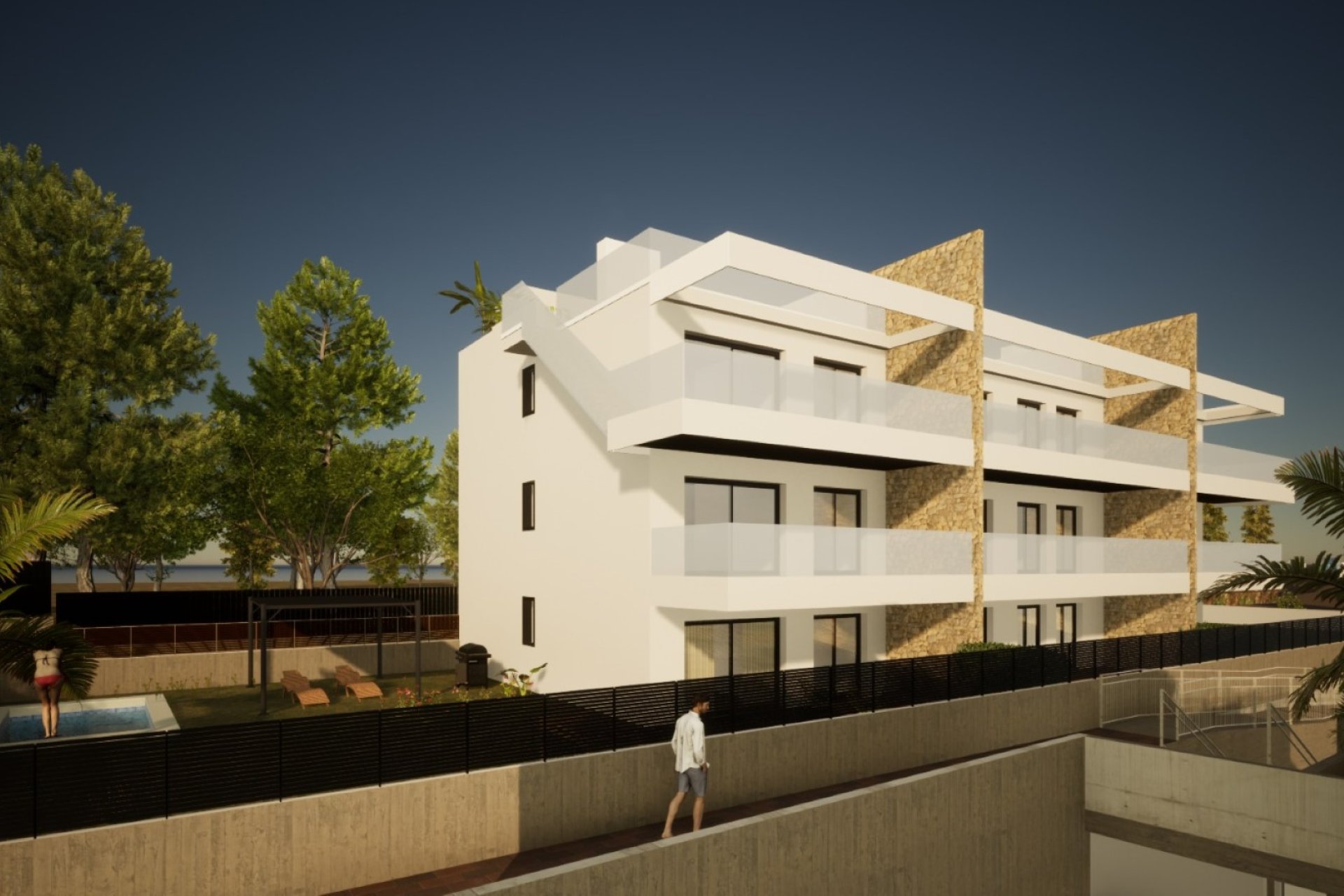 Neue Gebäude - Erdgeschosswohnung -
Finestrat