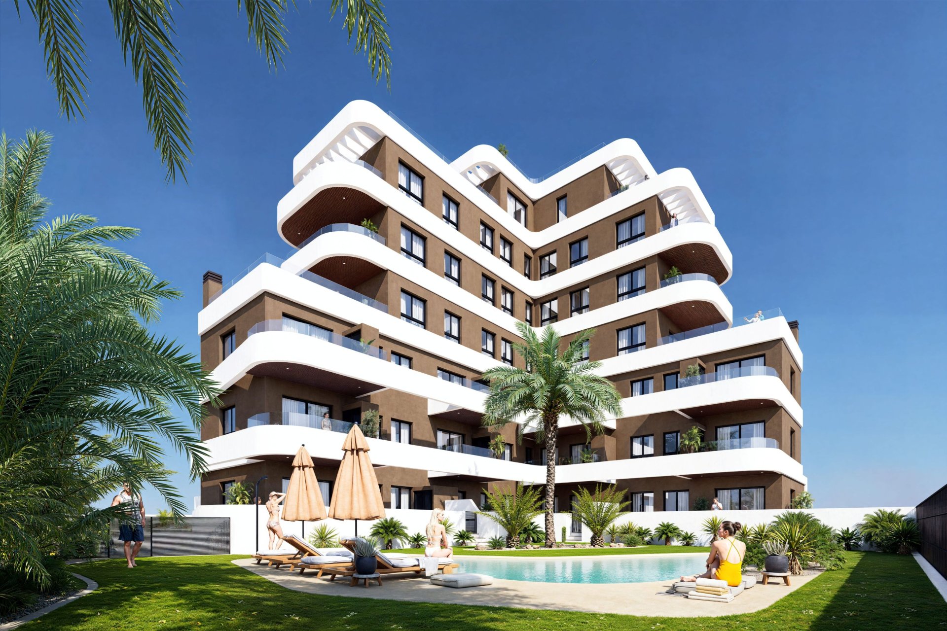 Neue Gebäude - Erdgeschosswohnung -
Guardamar del Segura - Guardamar Del Segura