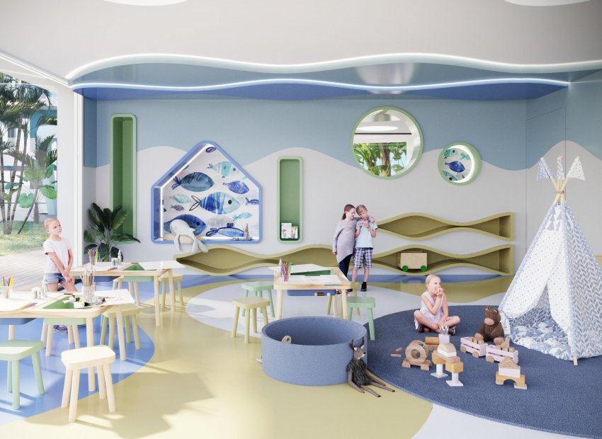 Neue Gebäude - Erdgeschosswohnung -
La Manga del Mar Menor - La Manga Del Mar Menor