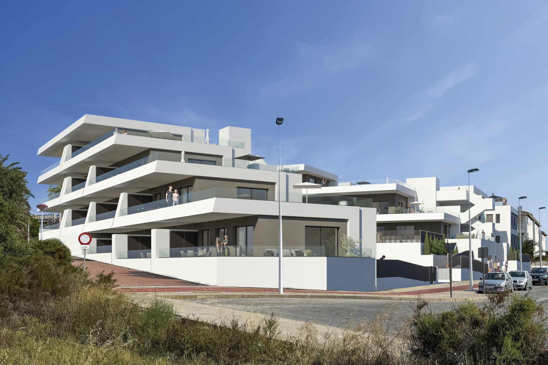 Neue Gebäude - Erdgeschosswohnung -
La Marina - La Marina / El Pinet