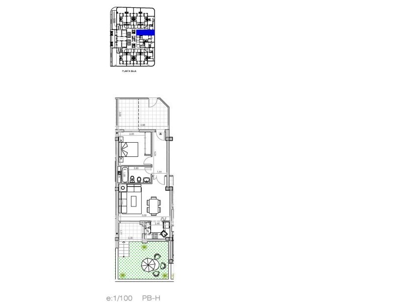 Neue Gebäude - Erdgeschosswohnung -
Orihuela Costa - Lomas de Cabo Roig