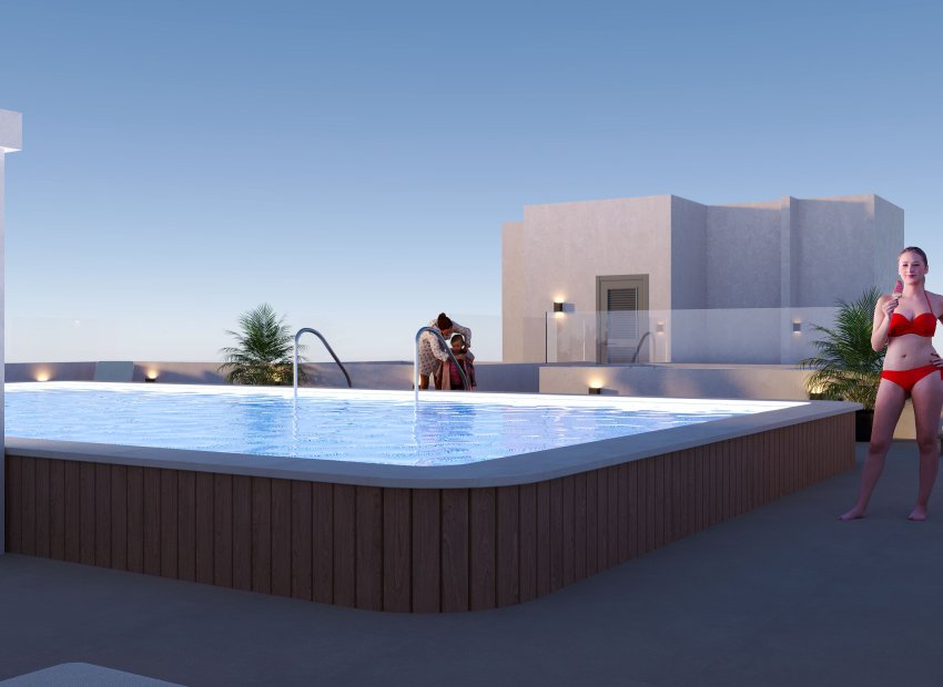 Neue Gebäude - Erdgeschosswohnung -
San Miguel de Salinas