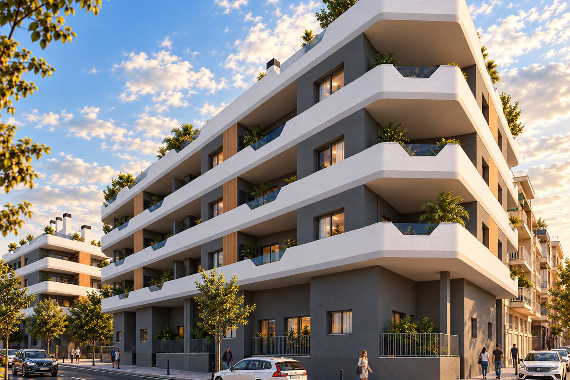 Neue Gebäude - Erdgeschosswohnung -
Santa Pola
