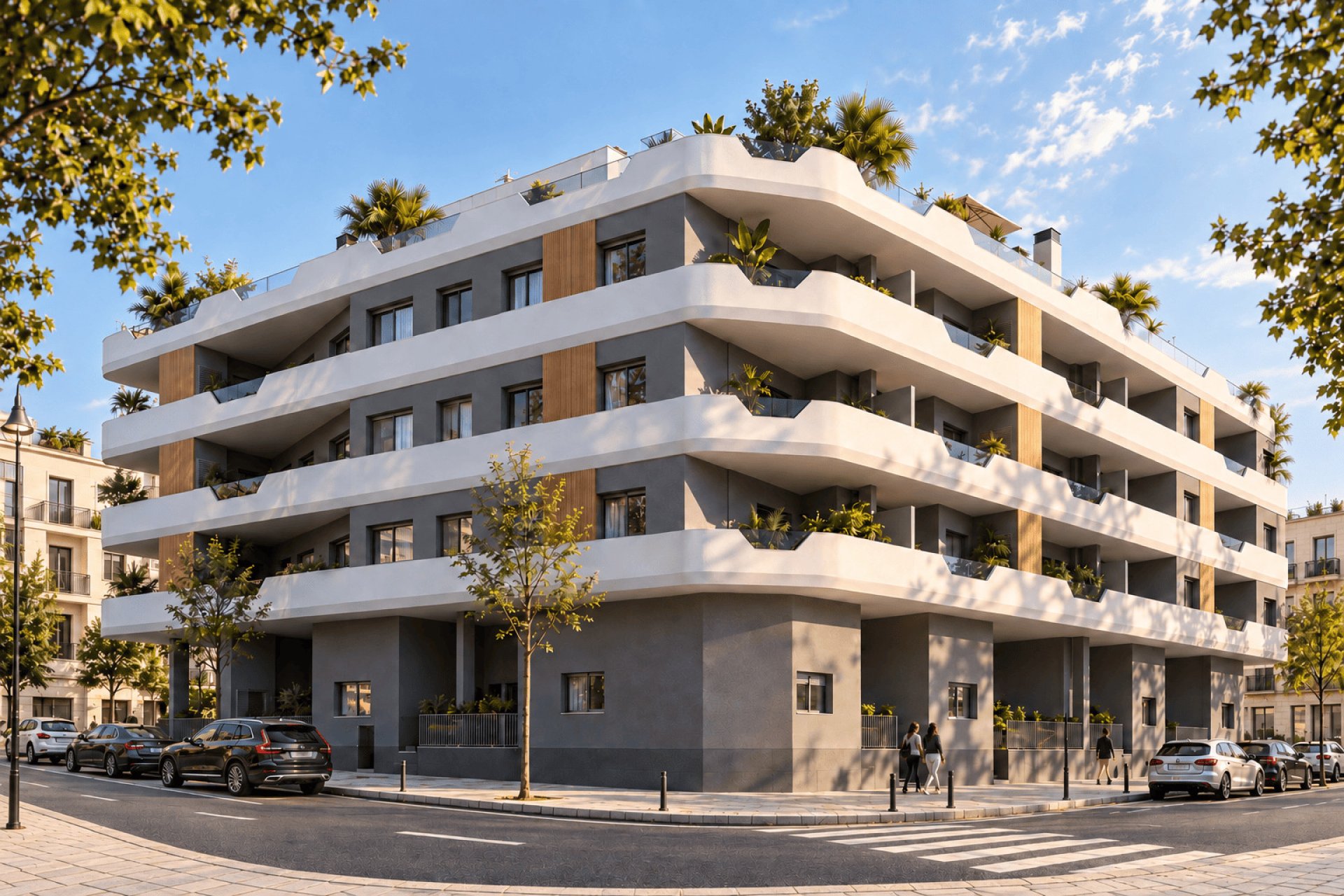 Neue Gebäude - Erdgeschosswohnung -
Santa Pola