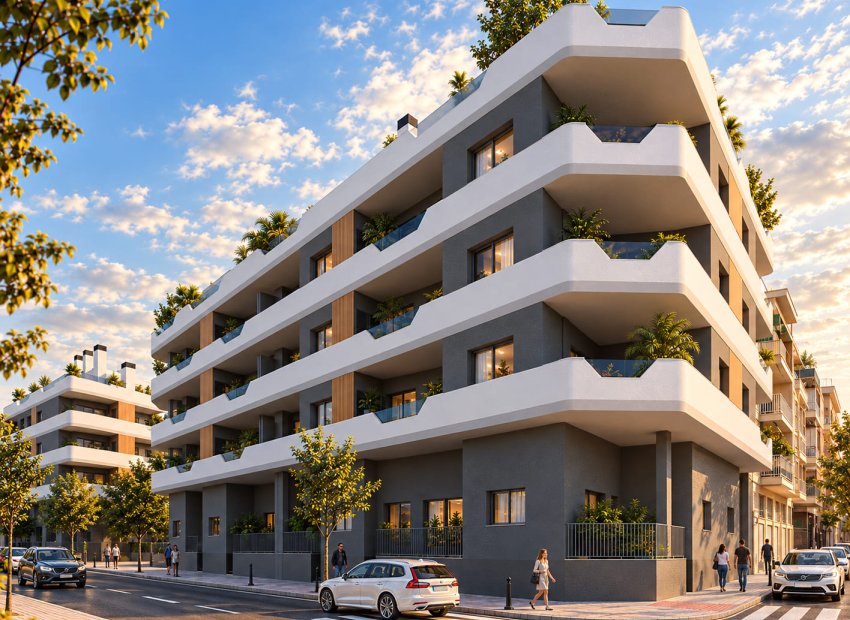 Neue Gebäude - Erdgeschosswohnung -
Santa Pola