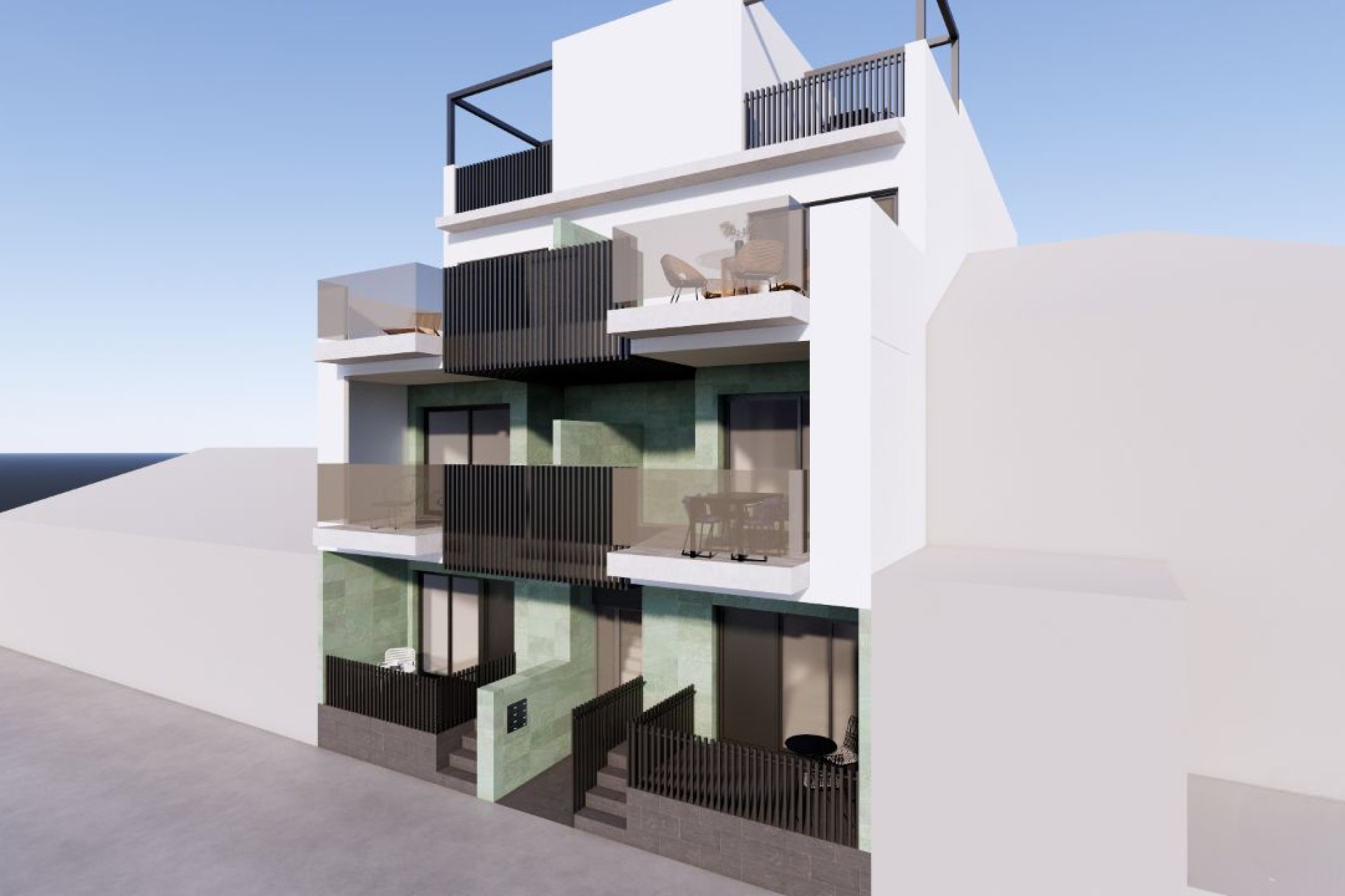 Neue Gebäude - Erdgeschosswohnung -
Torre de la Horadada