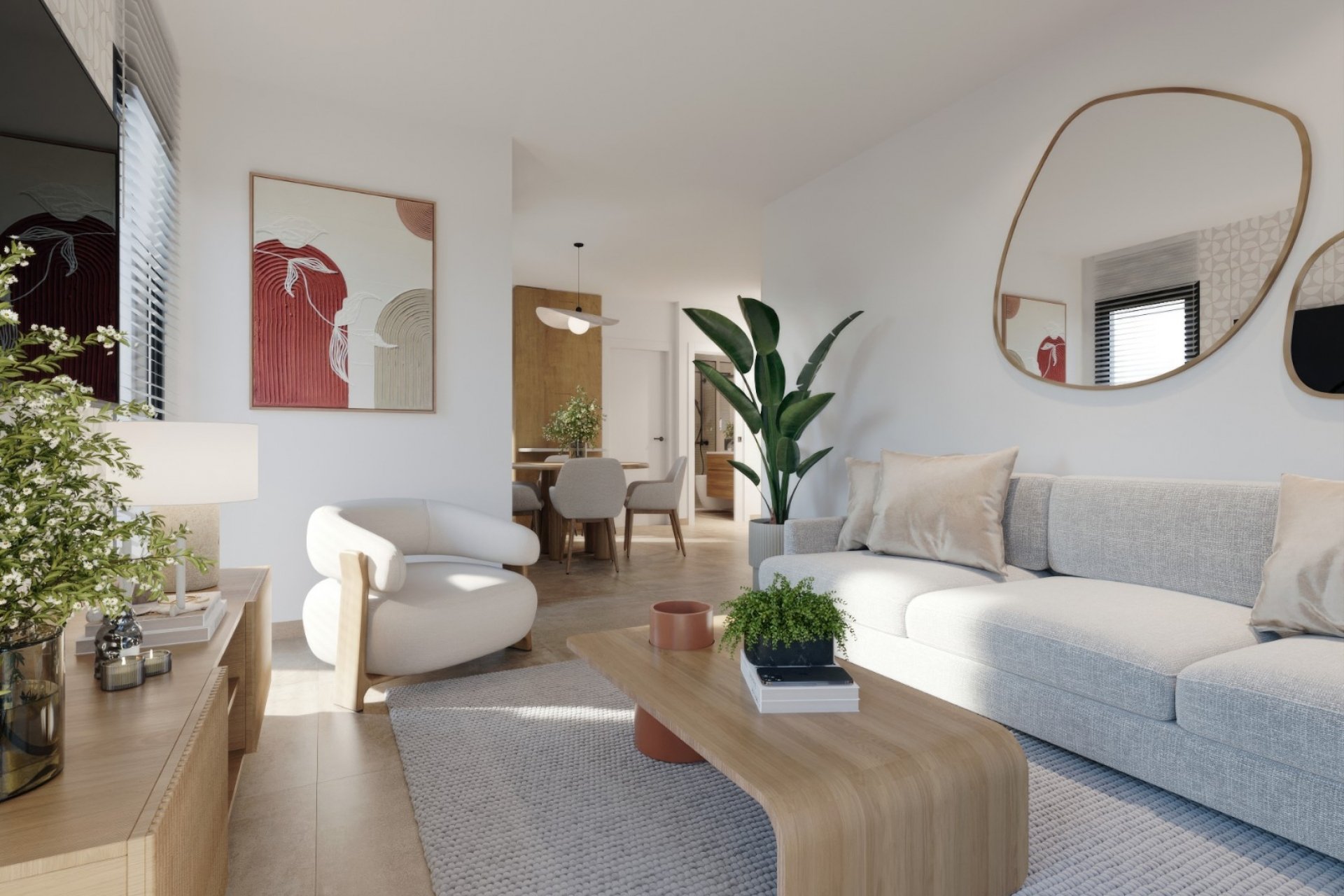 Neue Gebäude - Erdgeschosswohnung -
Torre Pacheco - Santa Rosalía