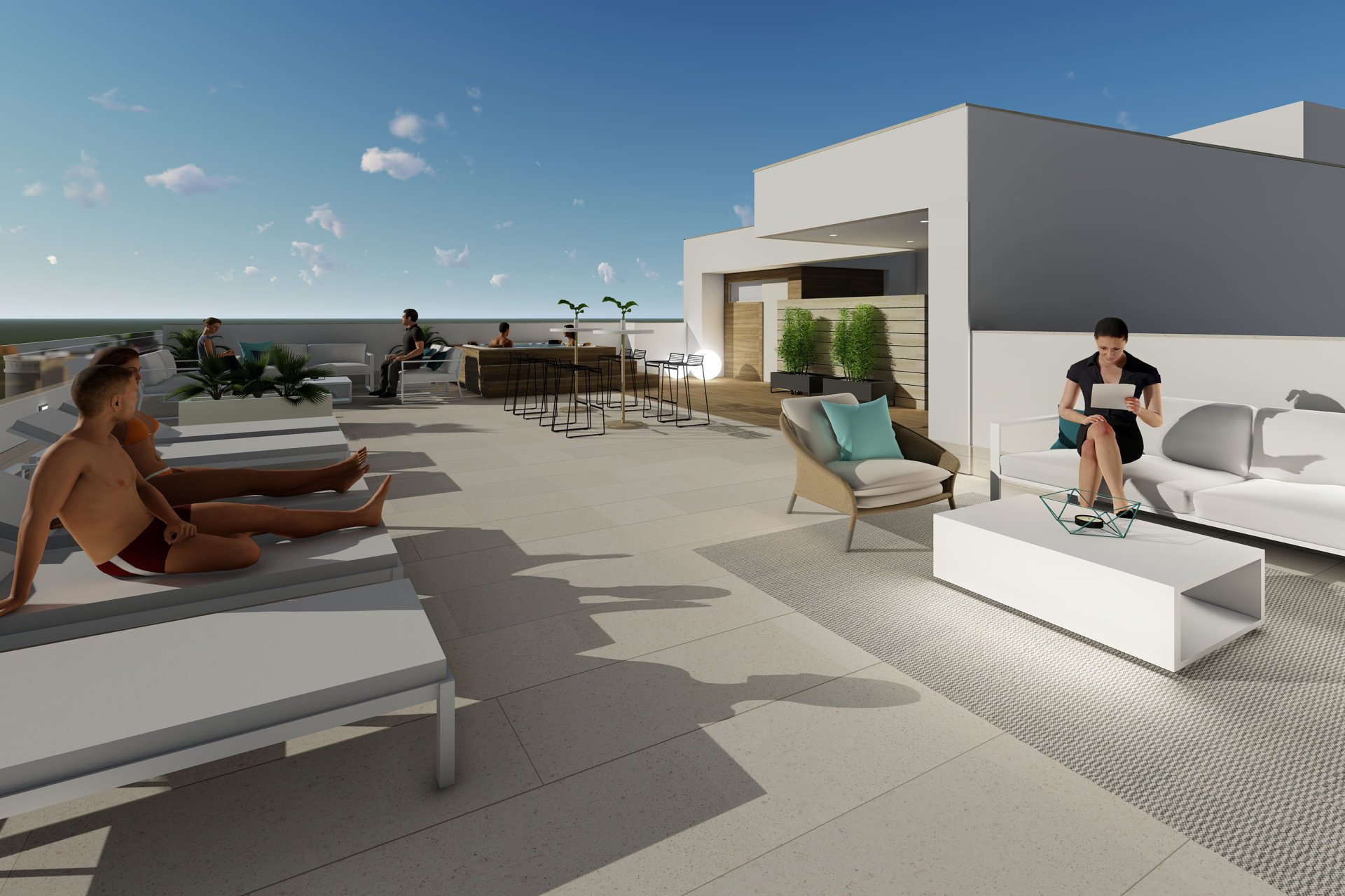 Neue Gebäude - Erdgeschosswohnung -
Torrevieja