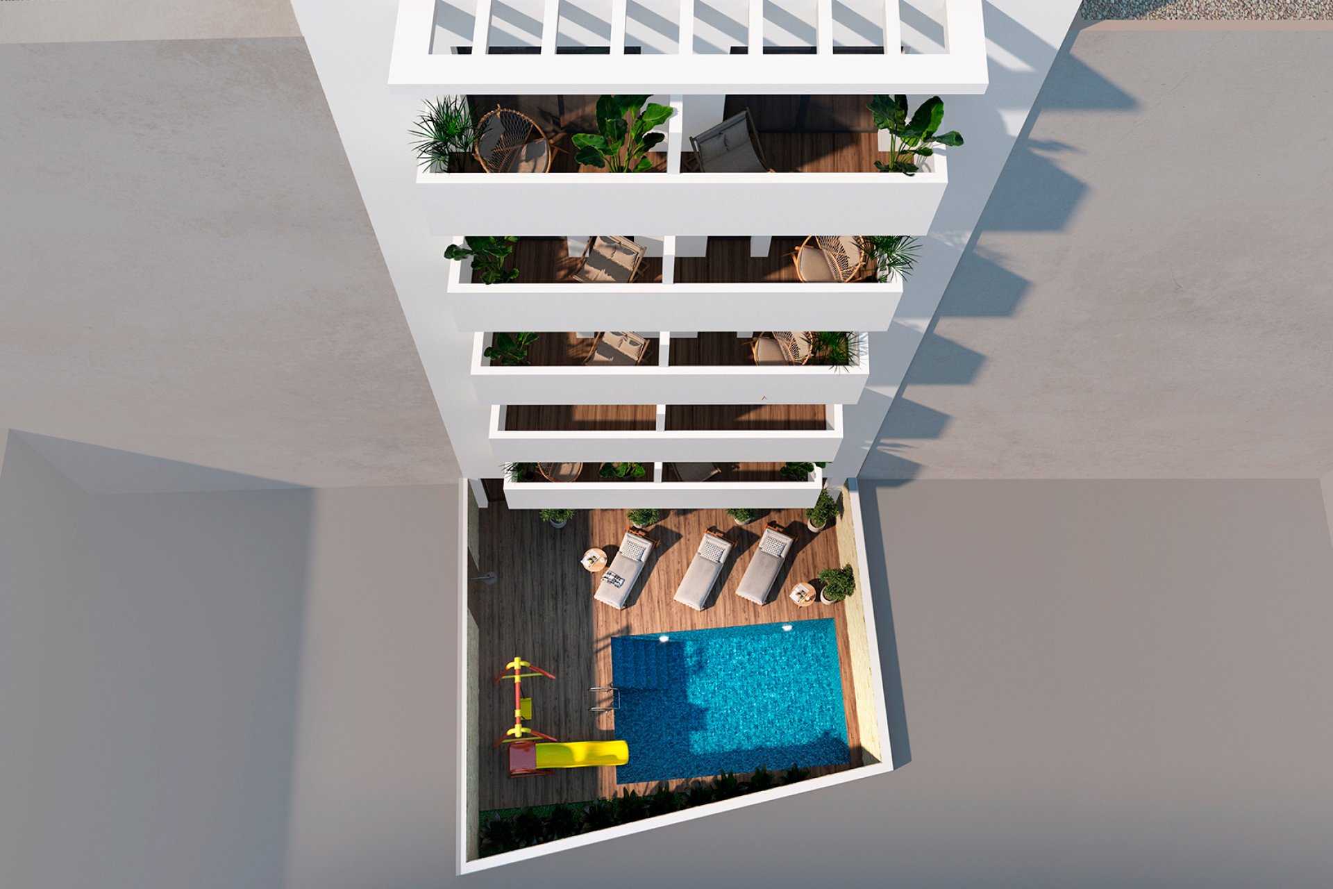 Neue Gebäude - Erdgeschosswohnung -
Torrevieja