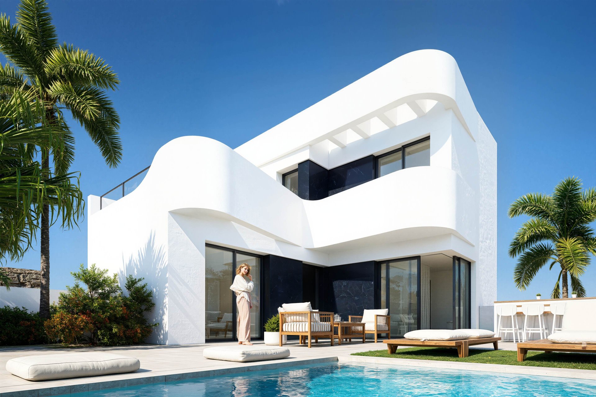Neue Gebäude - Freistehend / Villa -
Algorfa - La Finca Golf