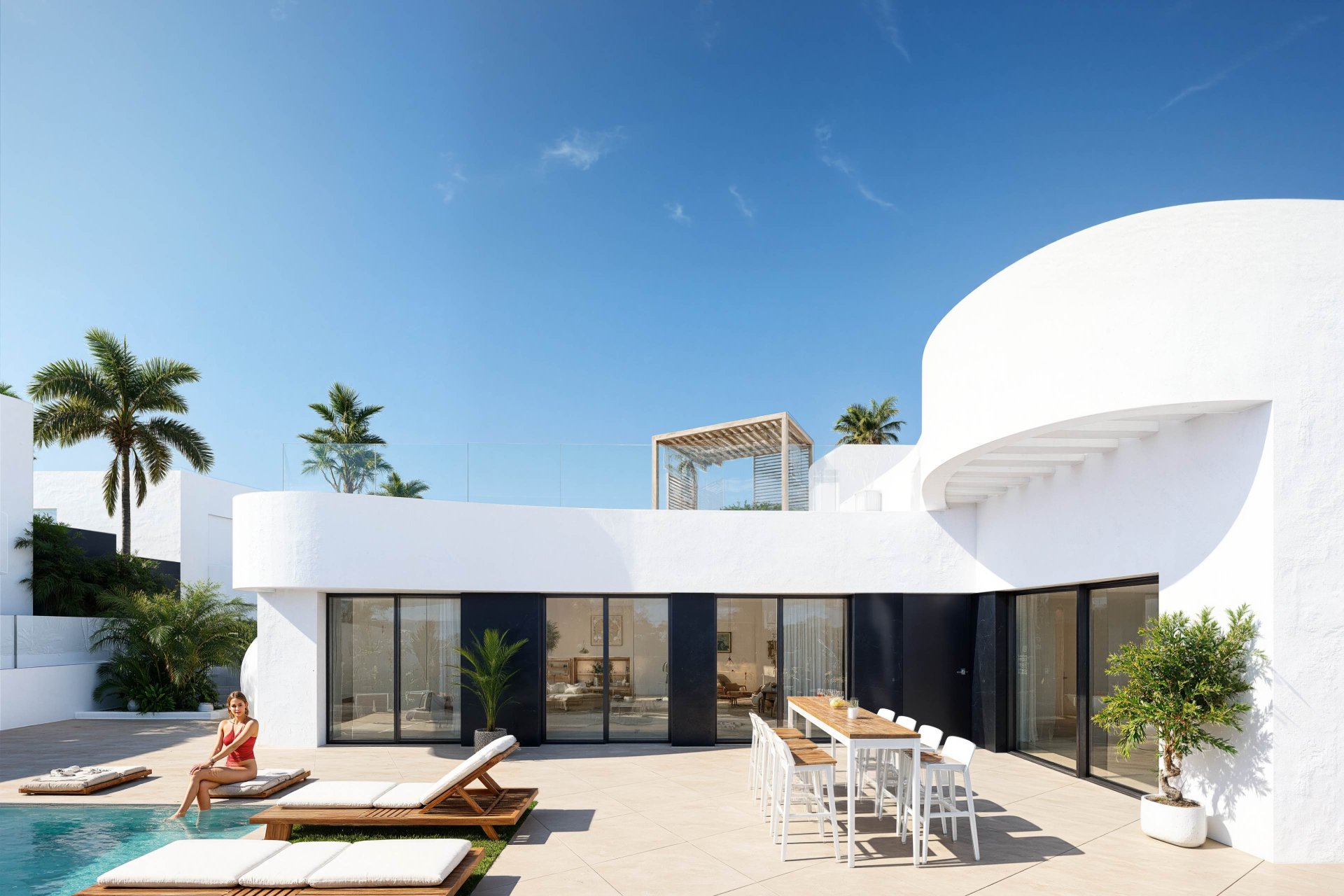 Neue Gebäude - Freistehend / Villa -
Algorfa - La Finca Golf