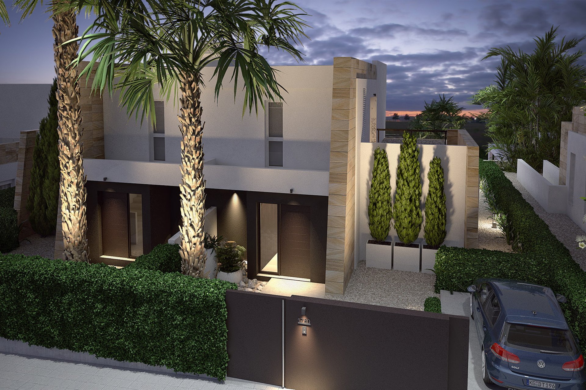 Neue Gebäude - Freistehend / Villa -
Algorfa - La Finca Golf