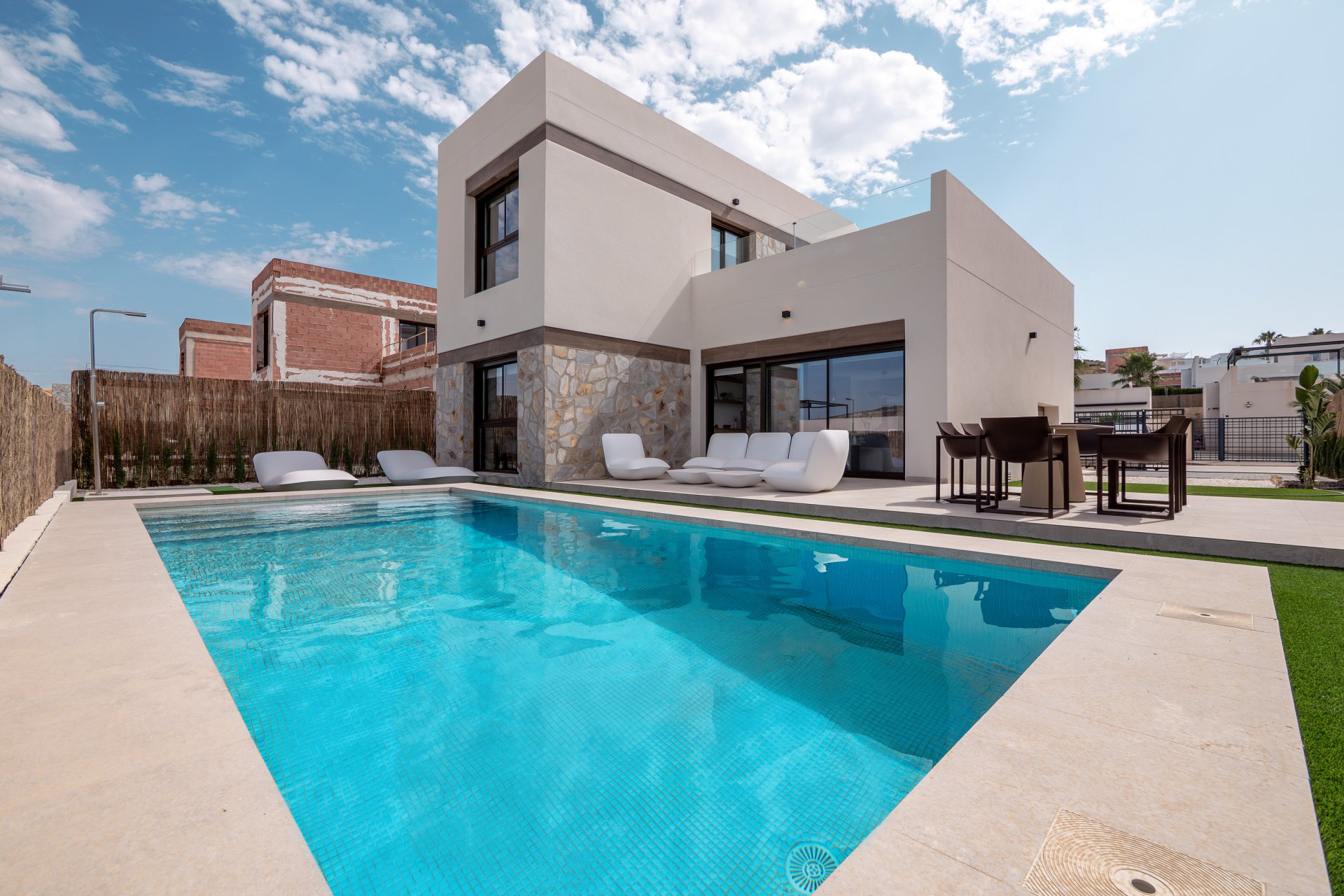 Neue Gebäude - Freistehend / Villa -
Algorfa - La Finca Golf