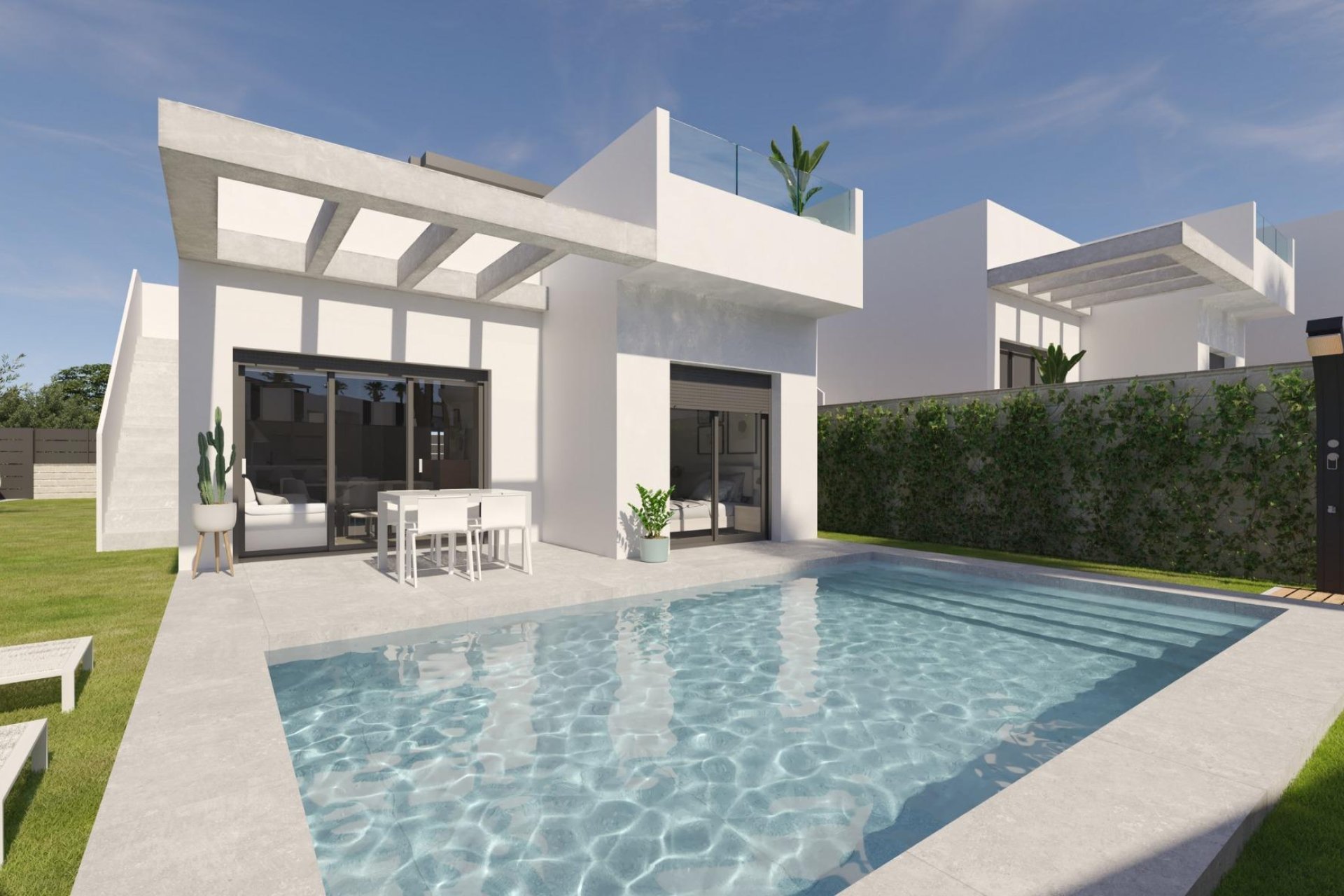 Neue Gebäude - Freistehend / Villa -
Algorfa - La Finca Golf