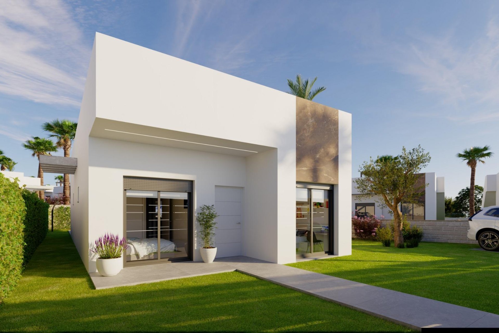 Neue Gebäude - Freistehend / Villa -
Algorfa - La Finca Golf