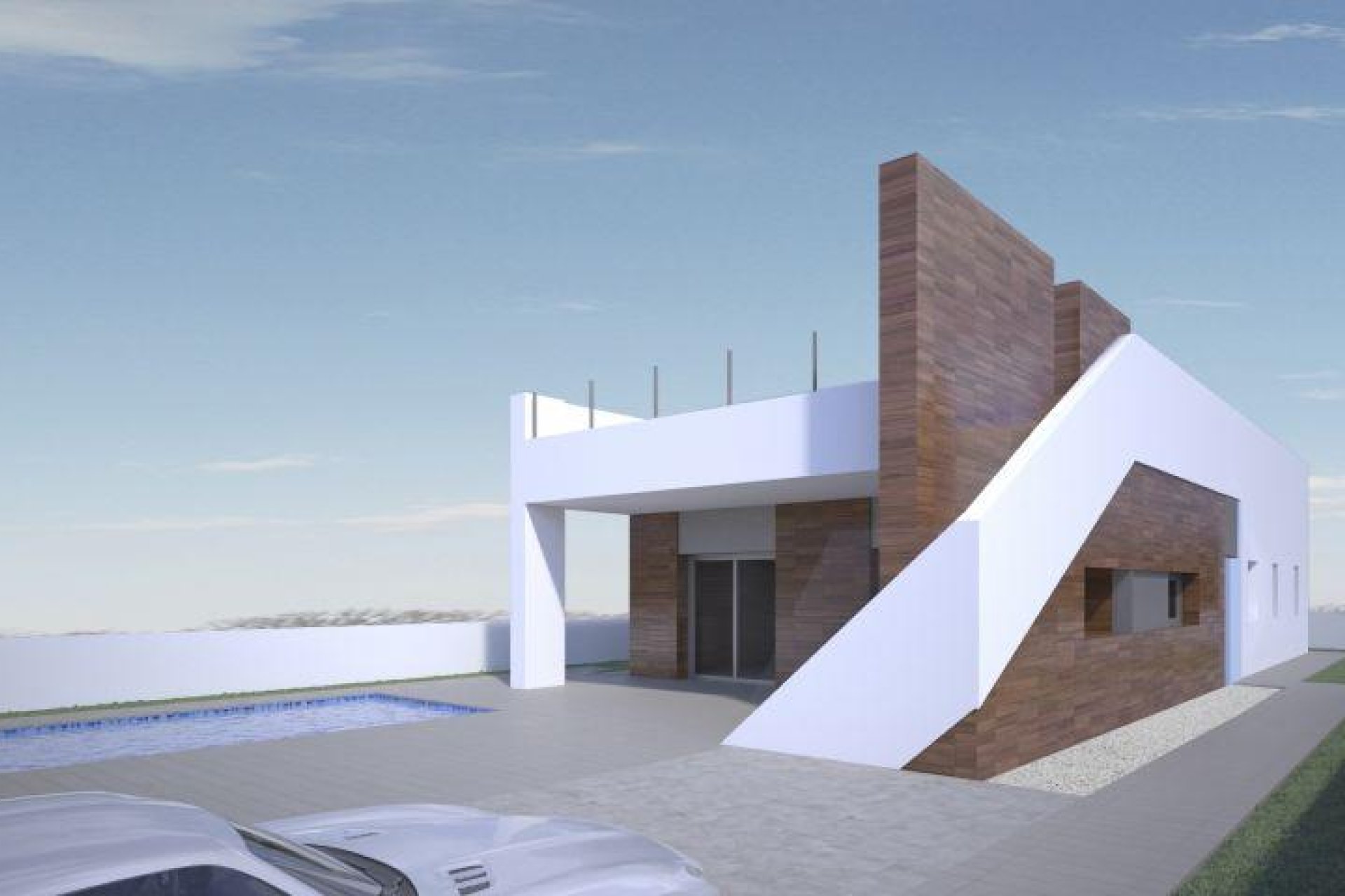 Neue Gebäude - Freistehend / Villa -
Aspe - Centro