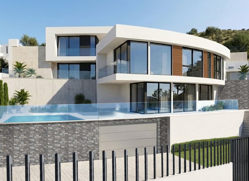 Neue Gebäude - Freistehend / Villa -
Benidorm