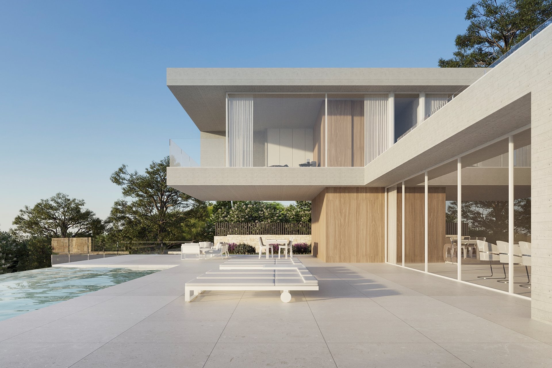 Neue Gebäude - Freistehend / Villa -
Benissa