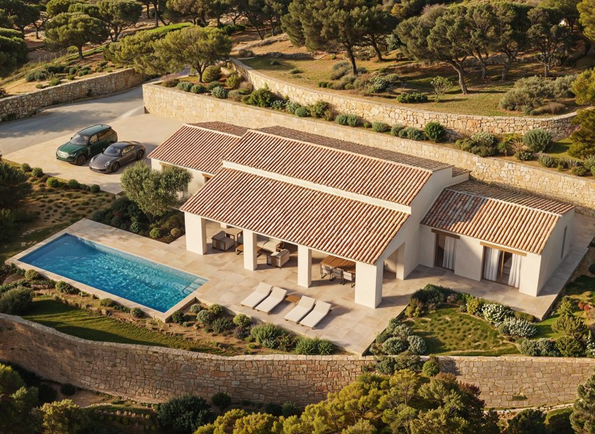 Neue Gebäude - Freistehend / Villa -
Benissa