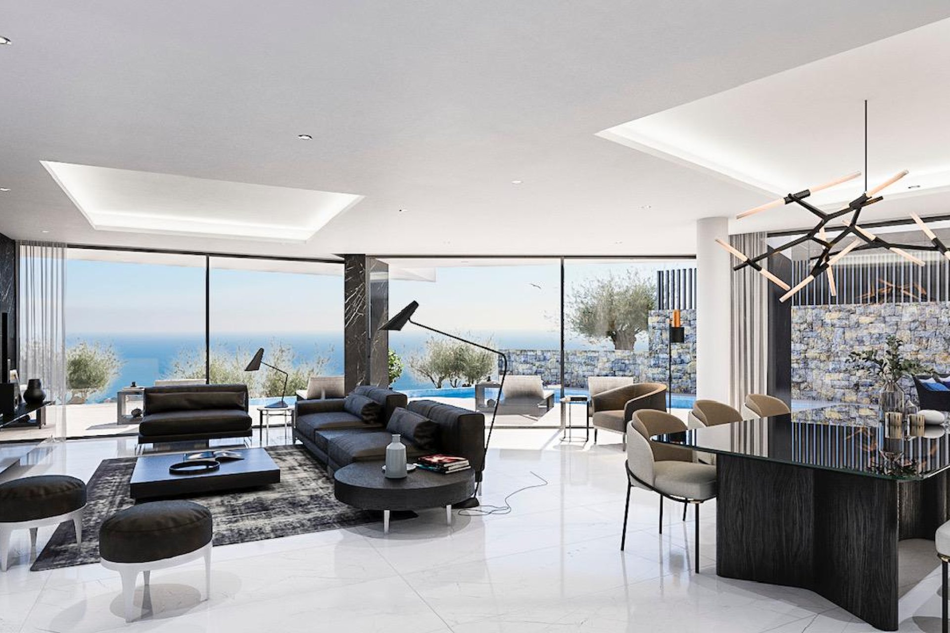 Neue Gebäude - Freistehend / Villa -
Calpe - Cucarres