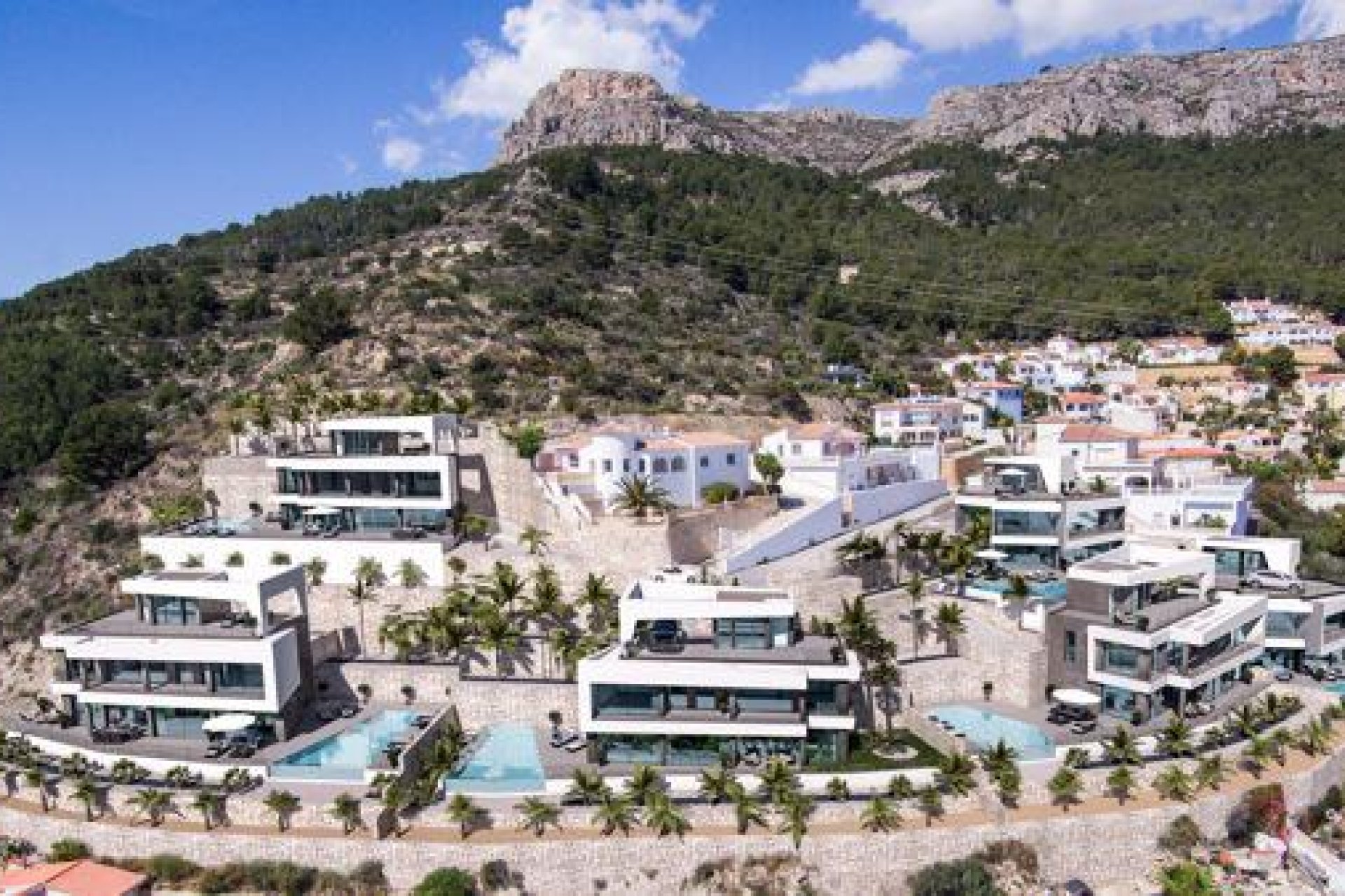 Neue Gebäude - Freistehend / Villa -
Calpe - Cucarres