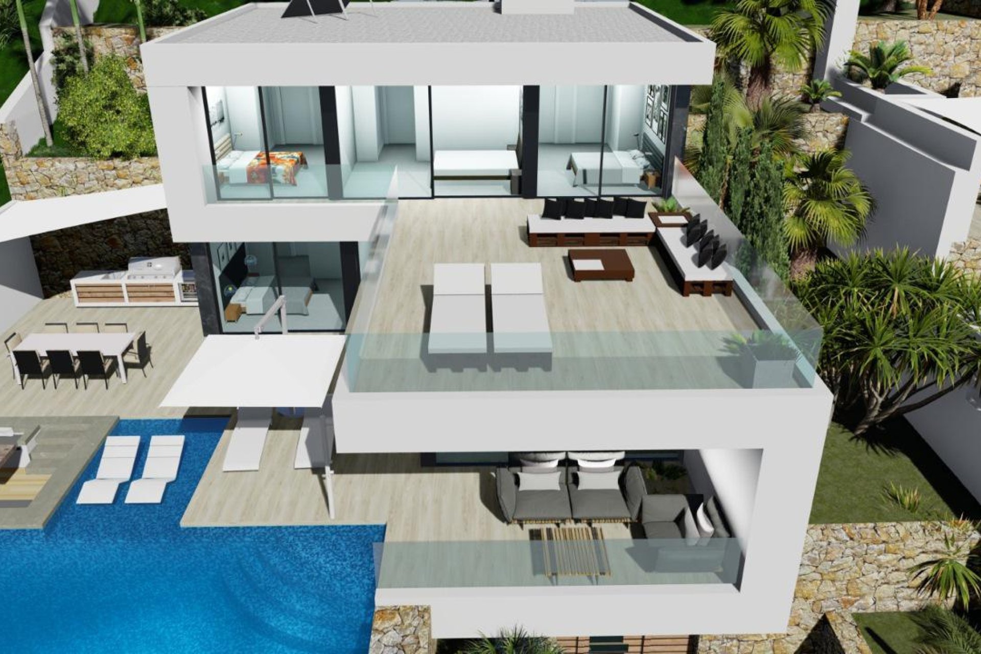 Neue Gebäude - Freistehend / Villa -
Calpe - Maryvilla