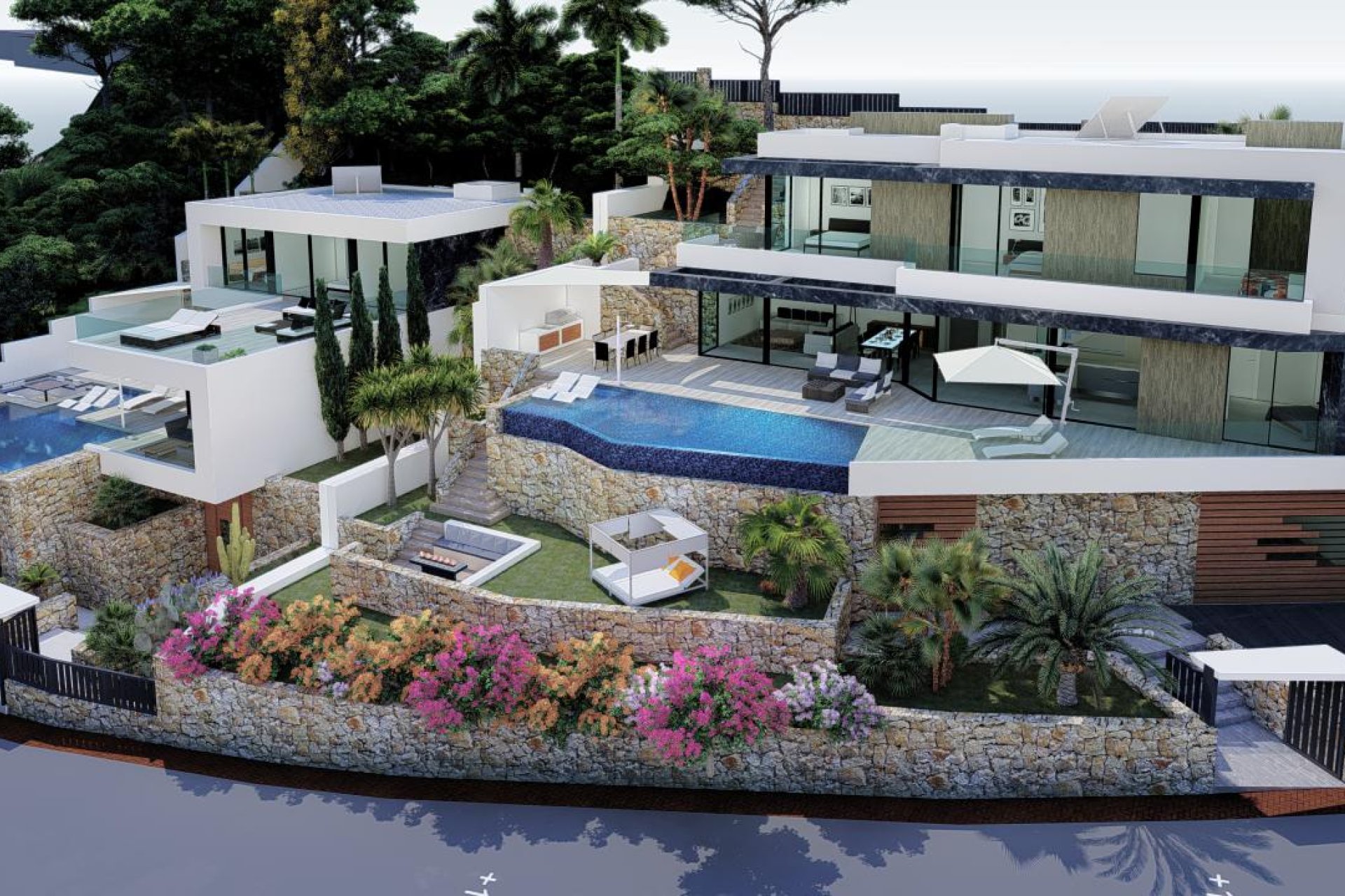 Neue Gebäude - Freistehend / Villa -
Calpe - Maryvilla