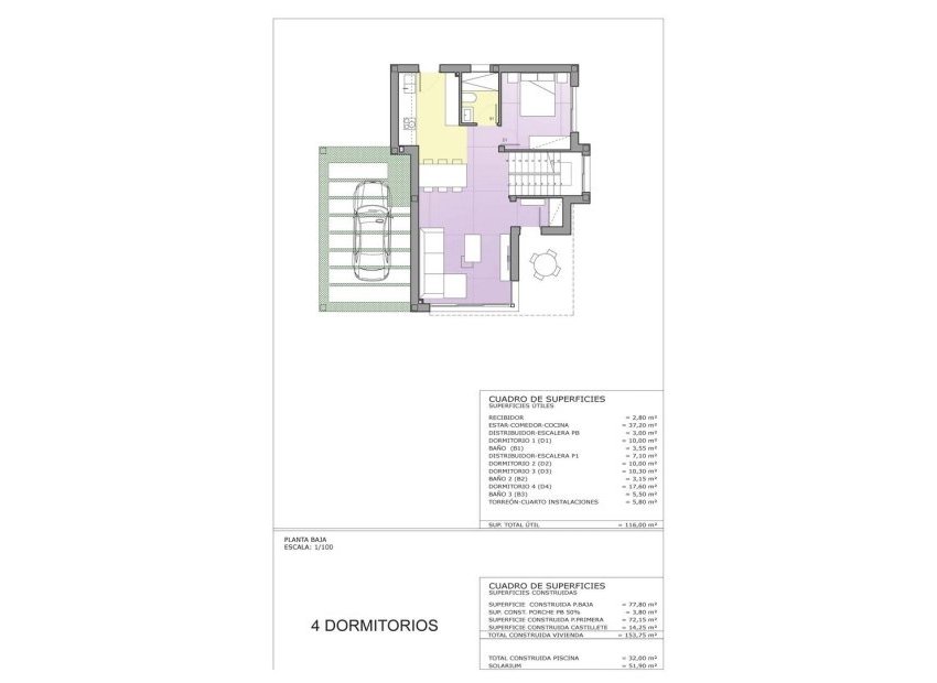 Neue Gebäude - Freistehend / Villa -
Cartagena - Playa Honda