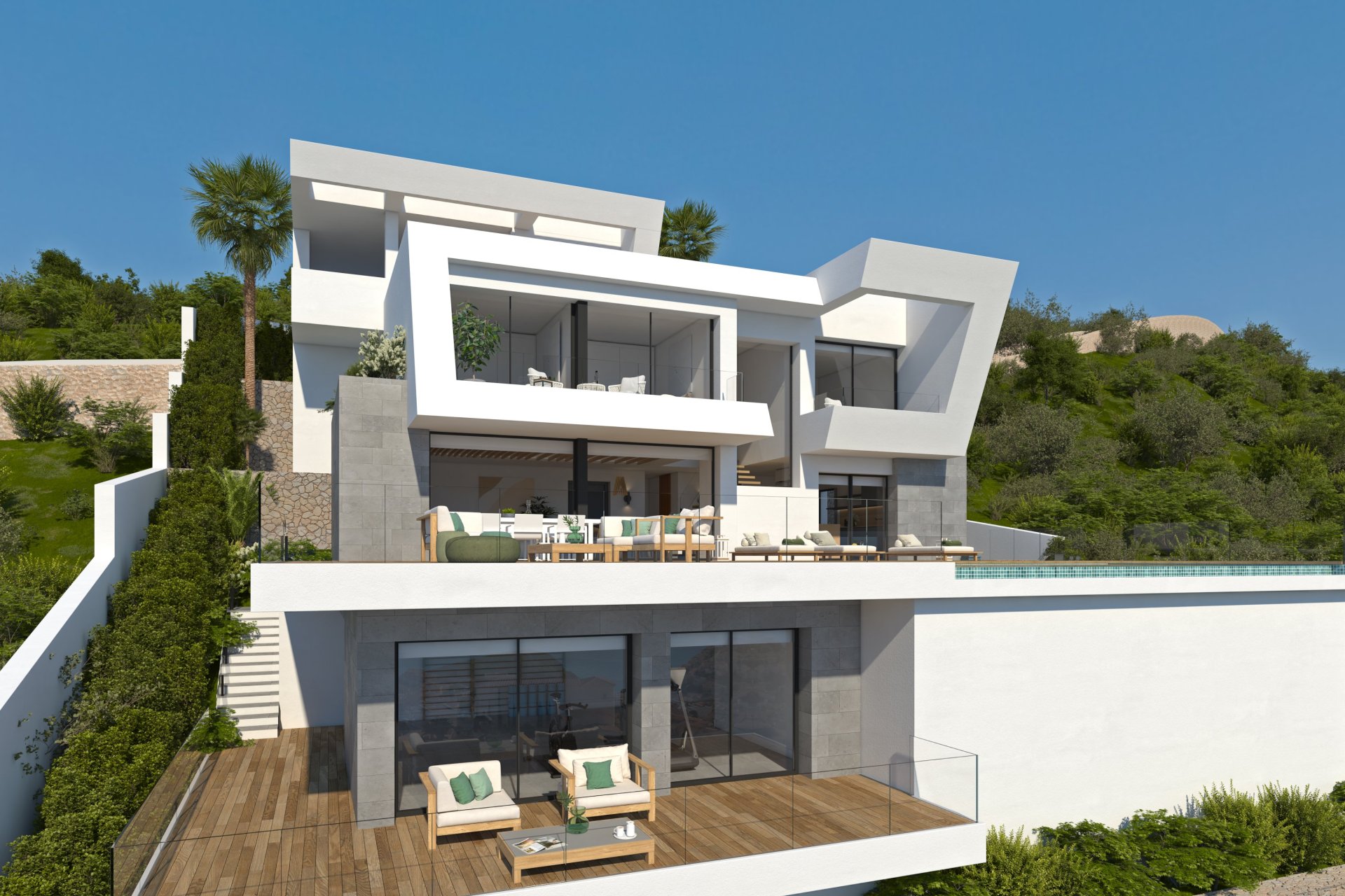 Neue Gebäude - Freistehend / Villa -
Cumbre del Sol