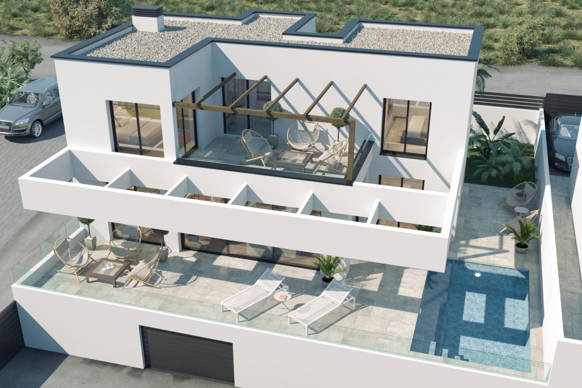Neue Gebäude - Freistehend / Villa -
Finestrat - Sea Hills