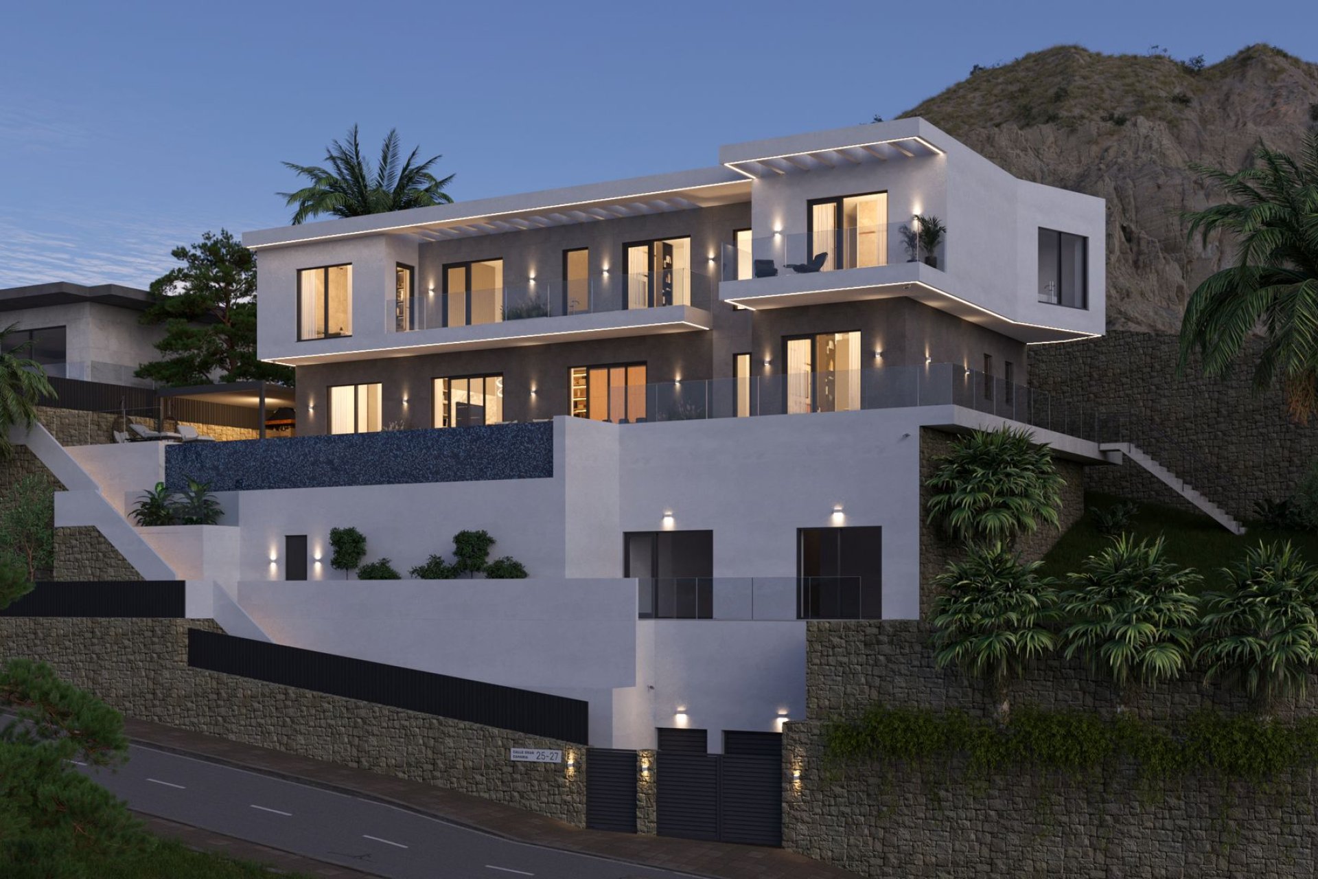 Neue Gebäude - Freistehend / Villa -
Finestrat