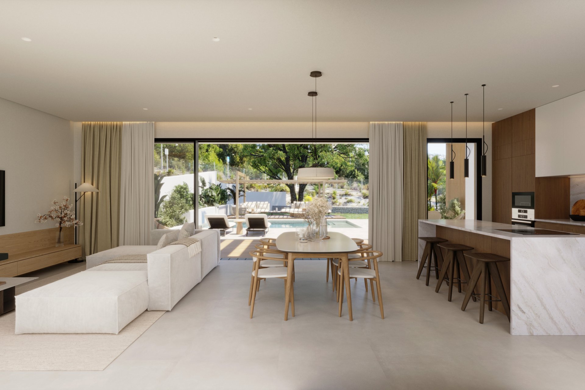 Neue Gebäude - Freistehend / Villa -
Golf Bahía