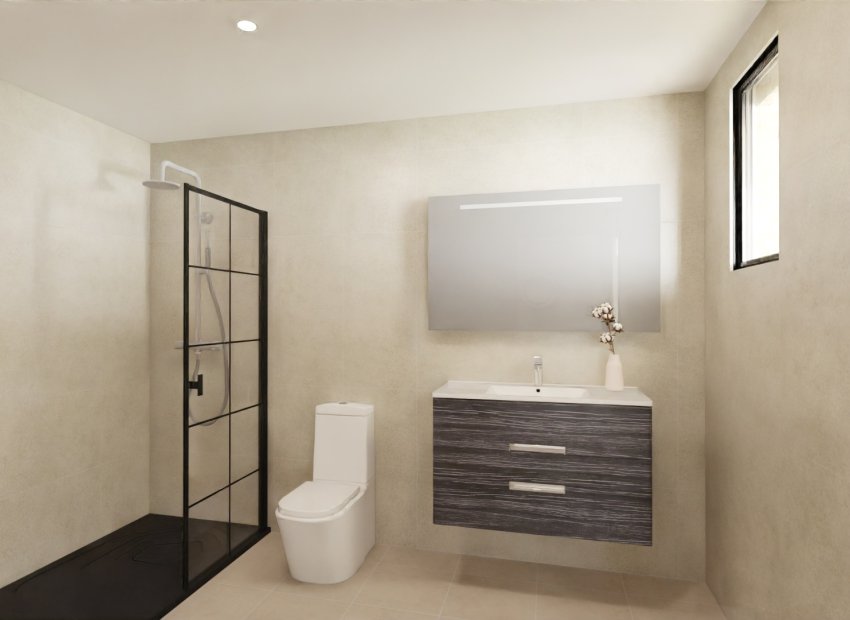 Neue Gebäude - Freistehend / Villa -
Monforte del Cid