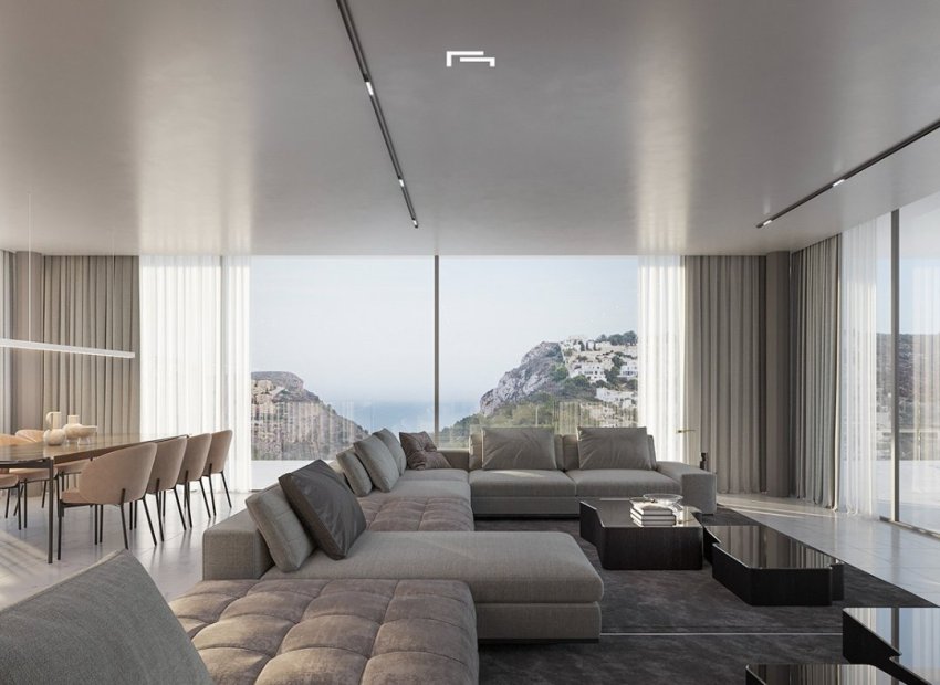 Neue Gebäude - Freistehend / Villa -
Moraira_Teulada - Verde Pino