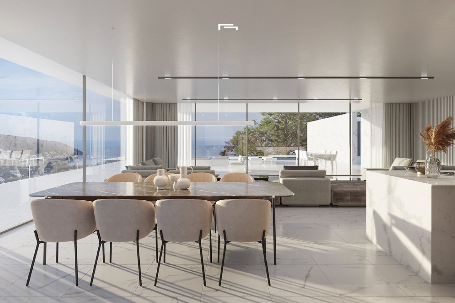 Neue Gebäude - Freistehend / Villa -
Moraira_Teulada - Verde Pino