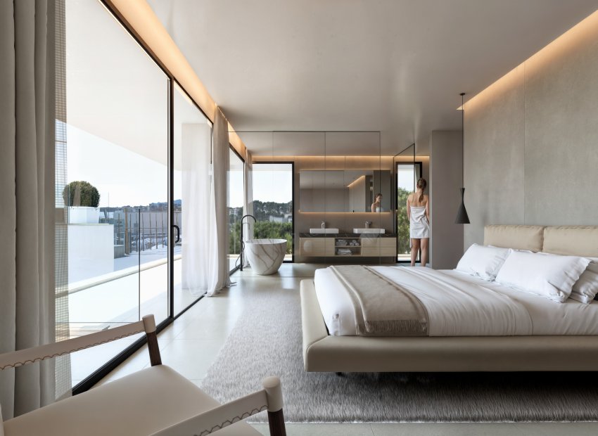 Neue Gebäude - Freistehend / Villa -
Moraira