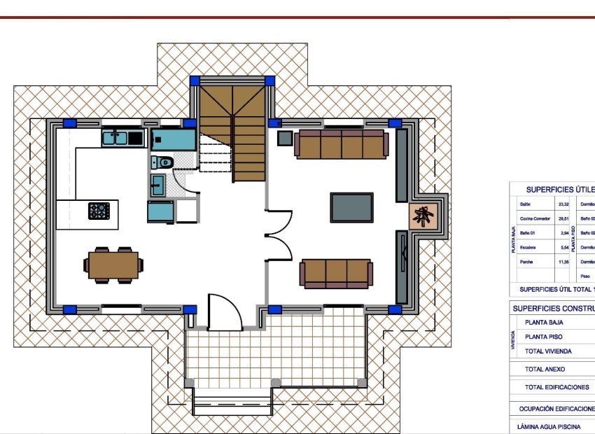 Neue Gebäude - Freistehend / Villa -
Pinoso - Camino Del Prado
