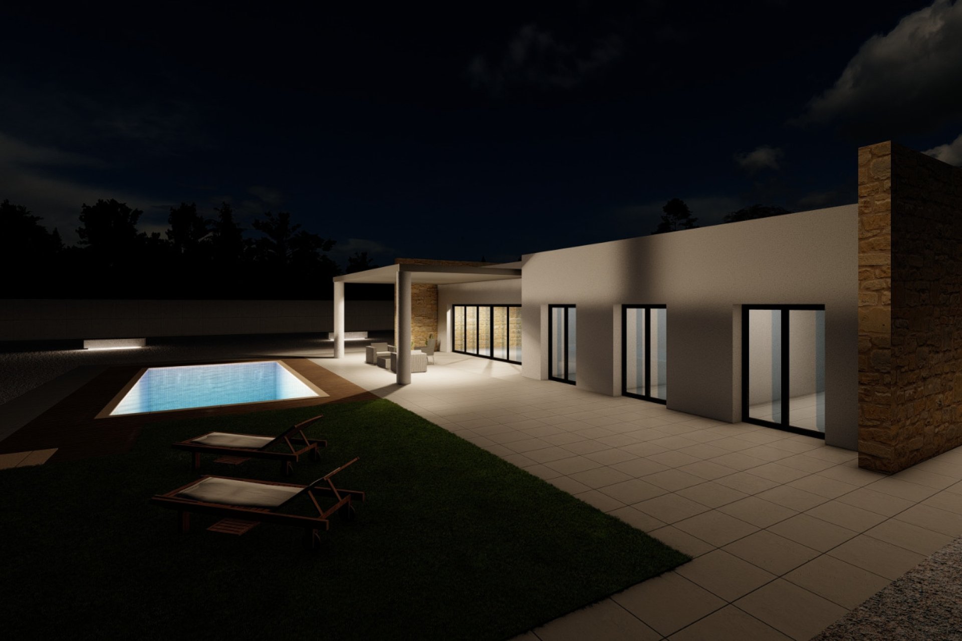 Neue Gebäude - Freistehend / Villa -
Pinoso - El Pinós
