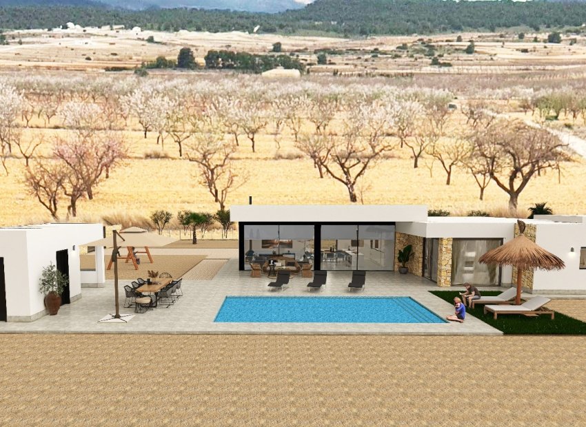 Neue Gebäude - Freistehend / Villa -
Pinoso