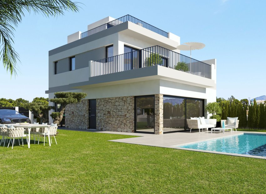 Neue Gebäude - Freistehend / Villa -
San Miguel de Salinas