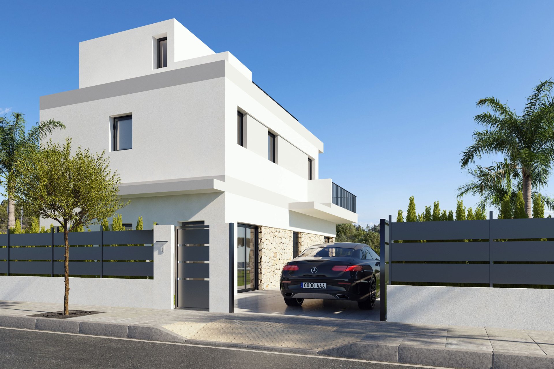 Neue Gebäude - Freistehend / Villa -
San Miguel de Salinas