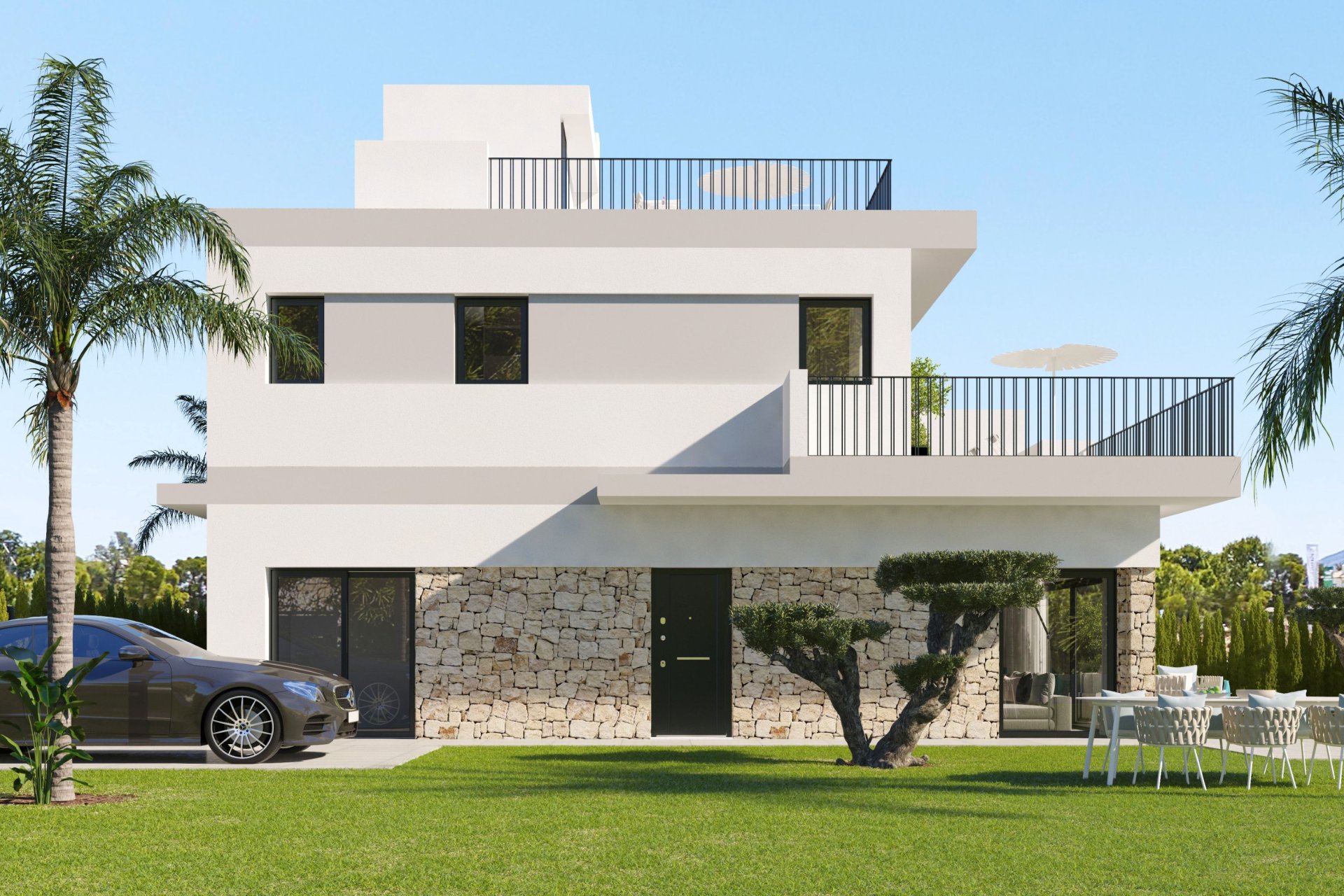 Neue Gebäude - Freistehend / Villa -
San Miguel de Salinas